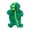 Green, variant on Halloween Pet Dinosaur Hooded Jumpsuit, Soft Velvet Stretch Dog Costume, Cute Cosplay Outfit For Puppy Small Medium Dogs(Green-L)