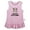 Pink Sleeveless Dresses, variant on Namaste Up All Night Funny Dresses For Baby, Newborn Babies Skirts, Infant Princess Dress, 0-24M Kids Graphic Clothes (Black Raglan Dresses, 0-6 Months)