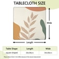 thumbnail image 2 of Elastic Edge Boho Floral Tablecloth 34x34 Inch for Card Tables Kitchen Dinettes and Outdoor Settings, 2 of 6
