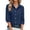 Navy, variant on GZWYHT Button Up Shirt For Women,Long Sleeve Shirts Womens Blouses Long Sleeve Summer Button Down Shirts for Women Womens Button Down Shirt Work Shirts for Women