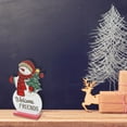 thumbnail image 3 of Welcome Friends Wooden Snowman Stand, 3 of 3