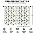 thumbnail image 2 of Blackout Kids Curtains,White Cartoon Cute Dinosaurs Pattern Childrens Insulated Curtains Set Of 2,Bedroom Essentials,Toddler Room Decor 42"x63", 2 of 5