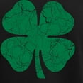 thumbnail image 3 of CafePress - Washed Shamrock Women's Dark Pajamas - Women's Short Sleeve Print T-Shirt and Pants Dark Cotton Pajama Set, 3 of 7