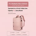 thumbnail image 5 of Unisex travel backpack,backpack with laptop compartment,airplane carry-on backpack,TSA-approved carry-on bag,suitable for weekend business trips and hiking., 5 of 9