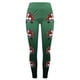 thumbnail image 3 of WILLBEST Leggings de Entrenamiento de Cintura Alta Para Mujer, Pantalones de Yoga Suaves y Elásticos Con Estampado Navideño, Diseño de Bloques de Color Para Fitness y Running. Chica, 3 of 4