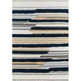 thumbnail image 1 of Novogratz INDIOIND-6NVY5070 5 x 7 ft. Indio-6 Hand Loomed Rectangle Area Rug - Navy, 1 of 1