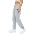 thumbnail image 3 of Baggy Sweatpants for Women Print Elastic Waist Loose Cinch Bottom Pants with Pocket Fall Casual Workout Running Trousers, Gray, S, 3 of 4