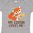 thumbnail image 4 of Inktastic My Cousin Loves Me Fox Boys or Girls Baby Bodysuit, 4 of 5