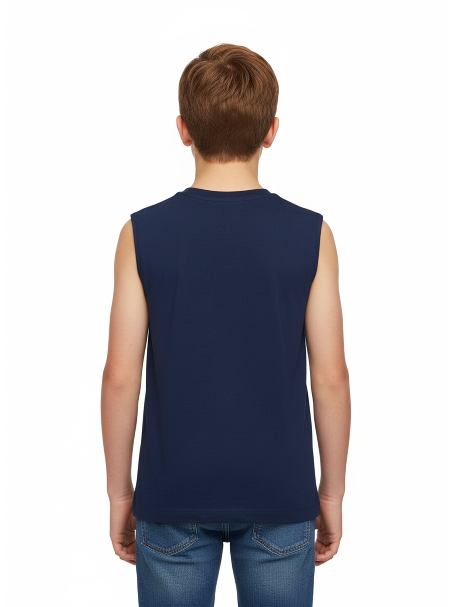 Disney Mickey Mouse Boys USA 76 Muscle Tank Top, Sizes 4-20