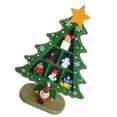 thumbnail image 4 of Árbol de Navidad de madera de mesa, exquisito mini árbol de Navidad de escritorio convenientemente ubicado, decoración para centro comercial, hotel, decoración navideña verde, 4 of 13