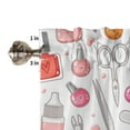 thumbnail image 7 of Woman Cosmetics Nail Polish Curtains in the Kids Bedroom Living Room Hall Window Treatments Kitchen Decoration Drapes Blinds, 7 of 7