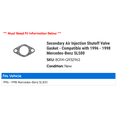 thumbnail image 2 of Secondary Air Injection Shutoff Valve Gasket - Compatible with 1996 - 1998 Mercedes-Benz SL500 1997, 2 of 2
