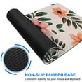 thumbnail image 6 of Pink and Orange Flowers&nbsp;pad Mousewaterproof,rubber+multispandexwashable Gaming Mouse PadDesk Pad for Office Home Game 31.5x15.7inches, 6 of 7