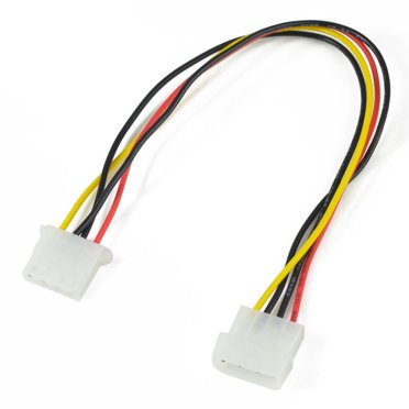 IDE 4 Pin Molex to 4 Pin Floppy Disk and 4 Pin Molex Power Cable ...