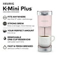 Keurig KMini Plus Single Serve KCup Pod Coffee Maker, Dusty Rose