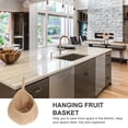 thumbnail image 3 of Miangastore Rustic Style Fruit Vegetable Basket Woven Straw 1Pcs 9.1X6.3X4.5In, 3 of 8