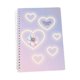 thumbnail image 3 of Spiral Notebook 5.98inchx8.27 pulgadas 96 sábanas Diary Journal Block for Office Corazón, 3 of 8