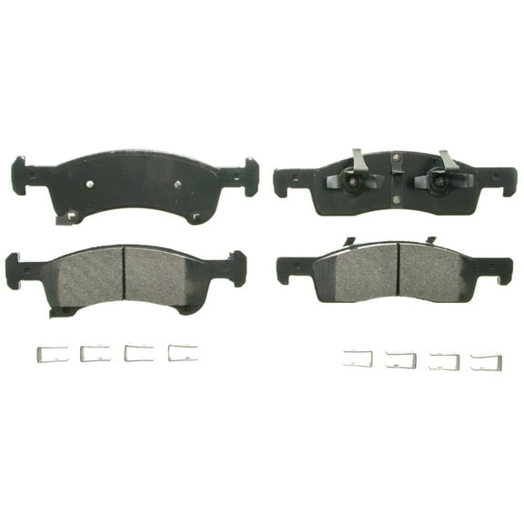 Wagner QuickStop ZX934 Semi-Metallic Disc Brake Pad Set Fits select: 2003-2006 FORD EXPEDITION, 2003-2006 LINCOLN NAVIGATOR