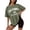 Army Green, variant on HCYSFG Oversized Tshirts For Women Plus Letter Graphic Print Crew Neck Summer Tops Casual Loose Fit Short Sleeve T Shirt Pullover Style Comfortable Daily Wear Tee
