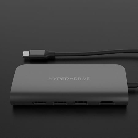 Hyper - HyperDrive 9-in-1 USB-C Hub - Space Gray