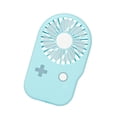 thumbnail image 2 of Ventilador de refrigeración Ventilador de mano recargable eléctrico Enfriador portátil ajustable para oficina en casa, Azul Advancent HA004473-02B, 2 of 6