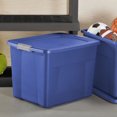thumbnail image 3 of Sterilite Boîte Snap 83L- Bleu, 3 of 3