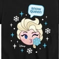 thumbnail image 3 of Disney Emoji - Elsa Snow Queen - Toddler And Youth Short Sleeve Graphic T-Shirt, 3 of 5