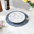 thumbnail image 5 of Uxcell 6pcs Round Braided Placemats 12" Non-Slip Round Table Mats for Dining Tables Washable Heat Insulation Woven Placemats, Brown, 5 of 7