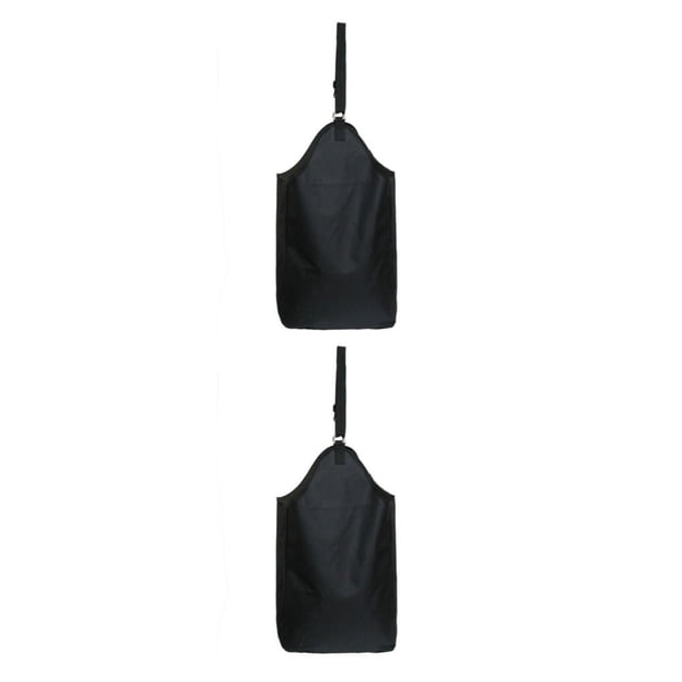 Billuyoard Bolsa de heno para cerdos, comedero para conejos, dispensador de comida para caballos, tela Oxford, contenedor de apertura grande con Type1 NO1