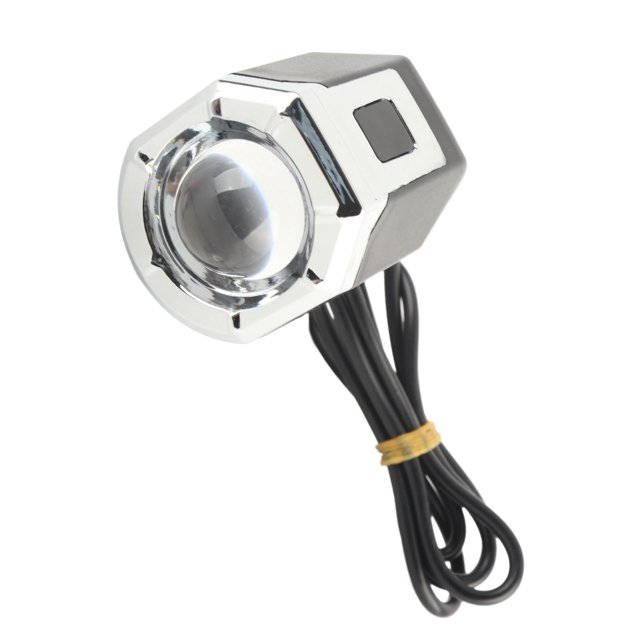 Electric Scooter LED Headlight, Lightweight High Visibility Electric Scooter Headlight Lamp ABS for Cycling
