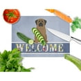 thumbnail image 2 of Carolines Treasures Bullmastiff Welcome Glass Cutting Board Large 12H x 16W multicolor, 2 of 2