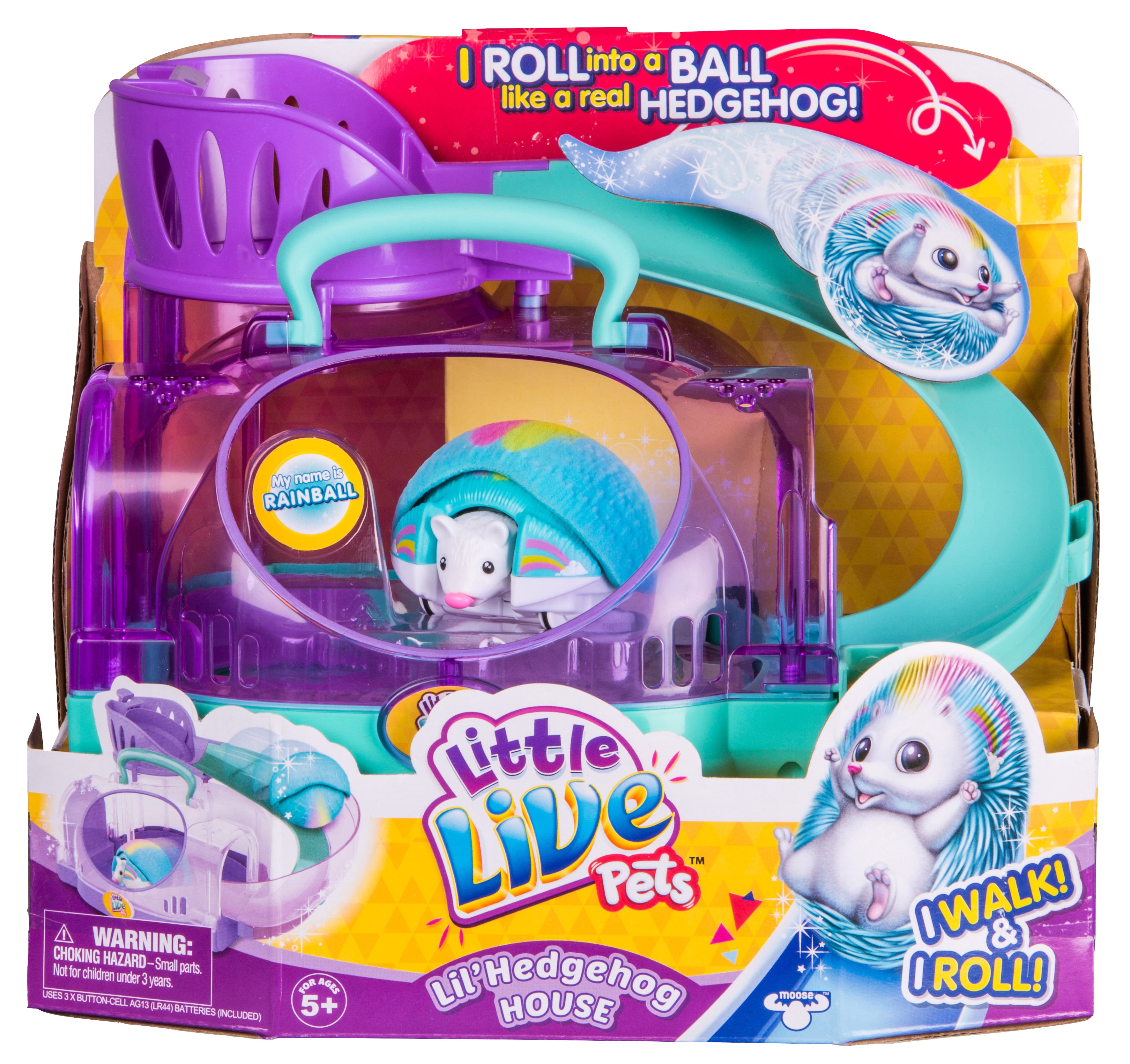 Little Live Pets S1 Lil Hedgehog Childs Electronic Pets Styles May Vary 