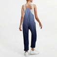 thumbnail image 5 of QATAINLAV Jumpsuits for Women Dressy Casual Sleeveless Jumpers Loose Wide Legs Onesie Pants with Pockets, Light Blue, XL, 5 of 8