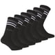 thumbnail image 1 of Calcetines de Tenis Unisex Diadora - Paquete de 3, Logotipo, Rayas Negro 39-42, 1 of 3