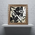 thumbnail image 3 of Trademark Fine Art "Floral Jungle Lines II" Canvas Art by Color Bakery Gold Ornate Frame, 3 of 4