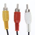 thumbnail image 4 of PENGXIANG 3.5mm Jack to 3 RCA Adapter Cable Audio Video AV Converter 1.2M 4FT(1pcs), 4 of 6