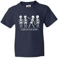thumbnail image 3 of Inktastic It's Okay to be a Little Different Skeletons Youth T-Shirt, 3 of 5