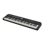 NUX NEK-100 61-Key Portable Electronic Piano for Beginners with Live Music Mode, Black