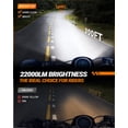 thumbnail image 2 of Bombillas para moto SEALIGHT ATV H4 22000LM H4/9003/HB2, paquete de 1, 2 of 8