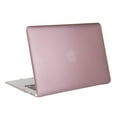 thumbnail image 2 of Mosiso Laptop Plastic Hard Cover Case for Macbook Air 13 inch( A1466/A1369 2010-2017 Only),Rose-Gold, 2 of 4
