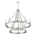 thumbnail image 4 of Polished Nickel 15 Light Chandelier from the Seville Collection, 4 of 5