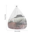 thumbnail image 3 of SHIMELE Large Mesh Laundry Bag with Drawstring - Durable Wash Bag for Delicates, Blankets, and Towels - Ideal for Home, Apartment, and Travel Use, 3 of 8