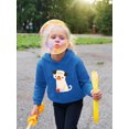 thumbnail image 2 of Image Conscious Dog With A Ball Hoodie Toddler -Jay Fleck Designs, Unisex 2 Toddler, 2 of 4