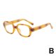 thumbnail image 2 of Gafas de montura cuadrada ovalada estilo retro coreano, estilo Y2K, con estampado de leopardo y montura gruesa roja, decorativas para mujeres y niñas., 2 of 2