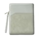 thumbnail image 5 of Funda para tablet con bolsillos exteriores, diseño portátil y asa cómoda. gris claro, 5 of 9