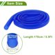 thumbnail image 4 of Ofertas Únicas 5.5Ft 9/16" 14mm ID 2mm Grosor Manguera de Tubo de Vacío de Silicona Alta Temperatura Línea de Vacío Automotriz 1 Pcs 130PSI Presión Máxima, 4 of 6