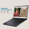 thumbnail image 3 of ASUS Zenbook Duo 2-in-1 Laptop, Dual 14" OLED WUXGA 16:10 Touch Display, Intel Ultra 9 285H, 32GB LPDDR5X, 1TB PCIe SSD,WiFi 7,FHD IR Webcam,Detachable Backlit KB,Windows 11 Pro, 3 of 8