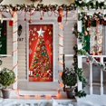 thumbnail image 4 of BotaniNest Rideau de Porte Festif Suspendu pour Intérieur Extérieur Entrée Célébration Saisonnière Fête Fenêtre Murale Bannière, 4 of 6