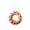 Donut A, variant on Xmas Tree Hanging Ornament Candy Cane Pendant Pink Gingerbread Foam Unique Design for Birthday Winter New Year Party