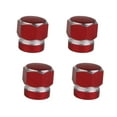 thumbnail image 2 of 4 tapones antipolvo para válvulas de neumáticos de coche y motocicleta de aleación de aluminio hexagonal., 2 of 8